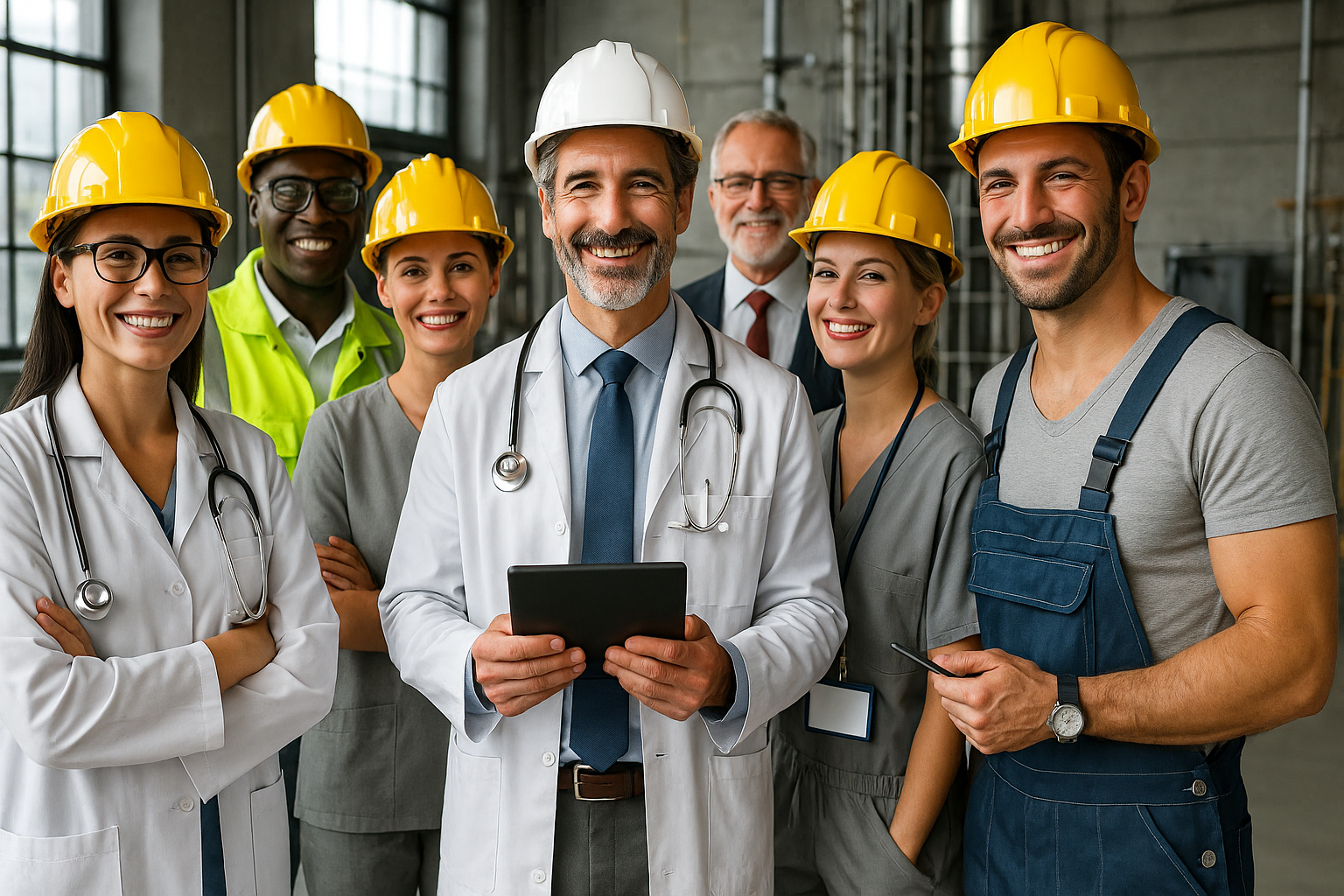 Physicians collaborating at MD Consults